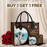 Rise Leather Handbag Valentine