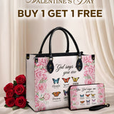 Flutter Leather Handbag Valentine