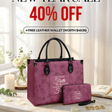 Flourish Leather Handbag New Year
