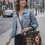 "Pray" Leather Handbag Valentine