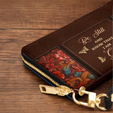 Still in His Grace - Leather Wallet