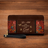 Still in His Grace - Leather Wallet