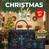 Unshaken Leather Handbag Christmas