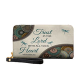 Trust In The Lord - Leather Wallet