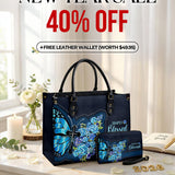 Blessed Leather Handbag New Year