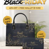 Trust Leather Handbag Black Friday