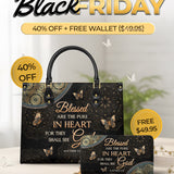 Pure Leather Handbag Black Friday