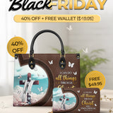 Rise Leather Handbag Black Friday