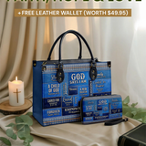 God Says I Am - Leather Handbag Deal