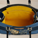 Be Still Butterfly - Leather Handbag