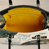 Trust In The Lord - Leather Handbag