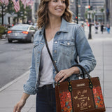 Still in His Grace - Leather Handbag