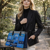 God Says I Am - Leather Handbag Valentine