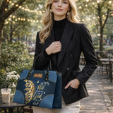 Be Still Butterfly - Leather Handbag