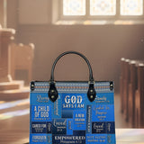 God Says I Am - Leather Handbag Valentine