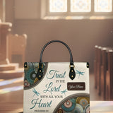 Trust In The Lord - Leather Handbag