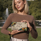 Sunflower Faith - Leather Wallet