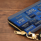 God Says I Am - Leather Wallet