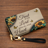 Sunflower Faith - Leather Wallet