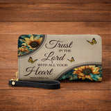 Sunflower Faith - Leather Wallet